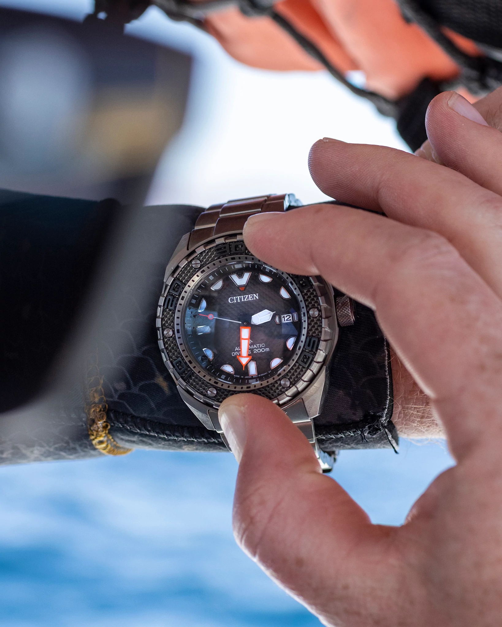 特価）NB6004-83Eシチズン プロマスター チタン自動巻 ダイバー